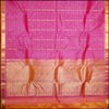 Pink color with mustard border Kanchi Silk Saree ( DSE-26) - Click here to View more details about this Product